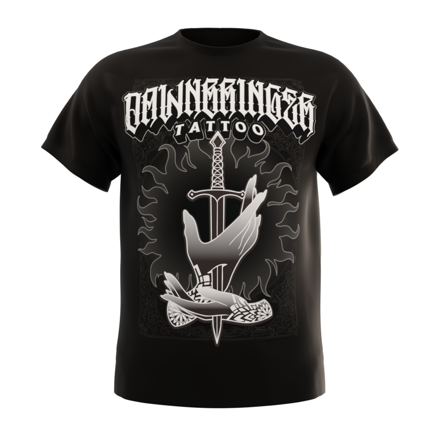 Hand and Dagger shirt print