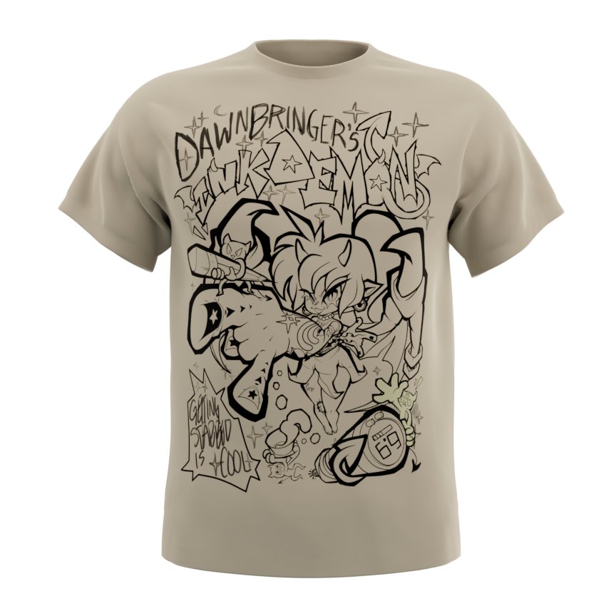 Ink Demon shirt print